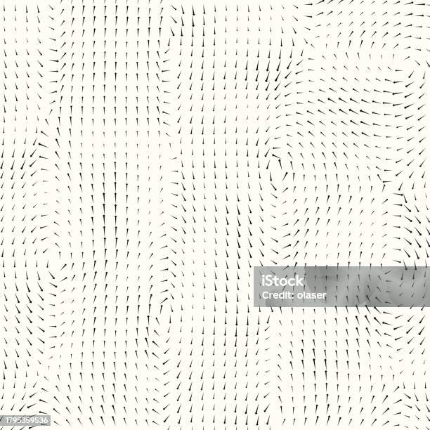 Ds Wave Pattern Black Dashed Wave Patterns Creating A Harmonious Geometric Design On ...