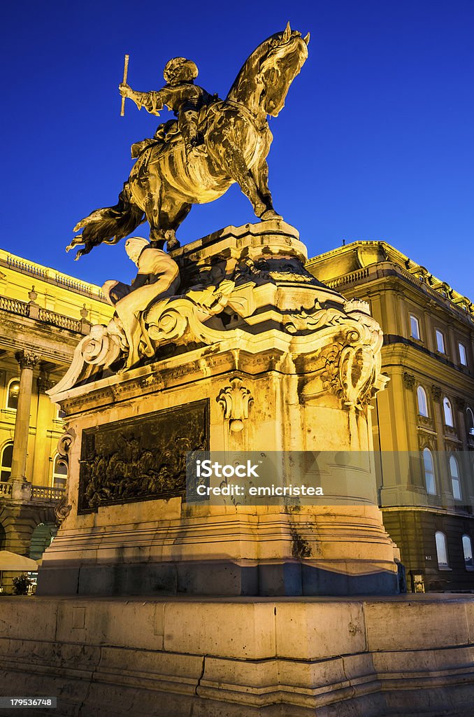 Monument Prince Eugene von Savoy, Budapest - Lizenzfrei Architektur Stock-Foto