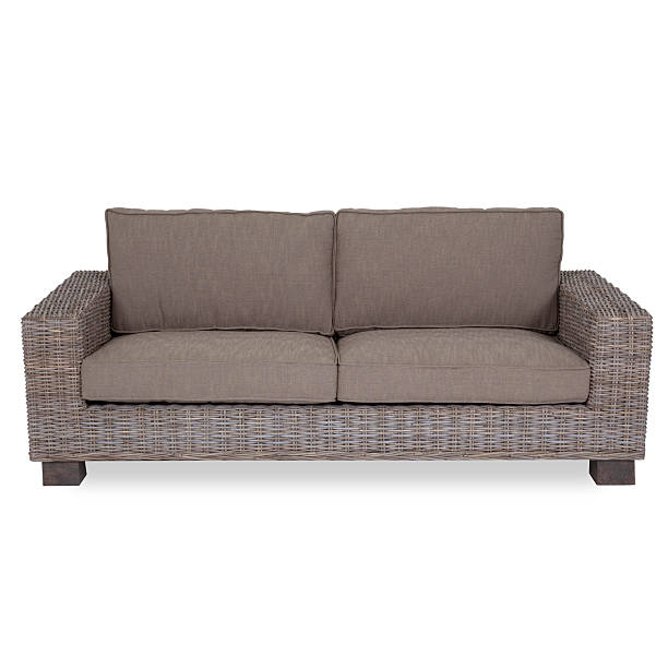 istock Outdoor Wicker Loveseat 179538831