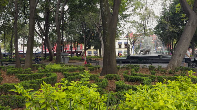 Centenary Garden in Mexico City
