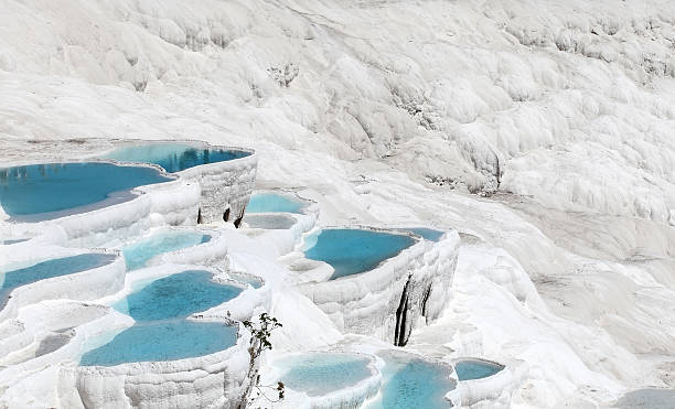 pamukkale-hierapolis - hierapolis photos et images de collection