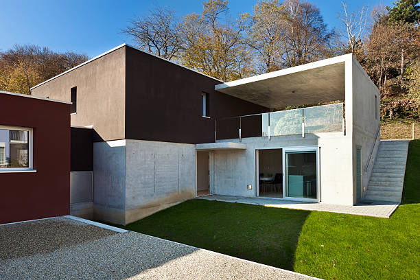 istock Modern house, outdoor 179543035