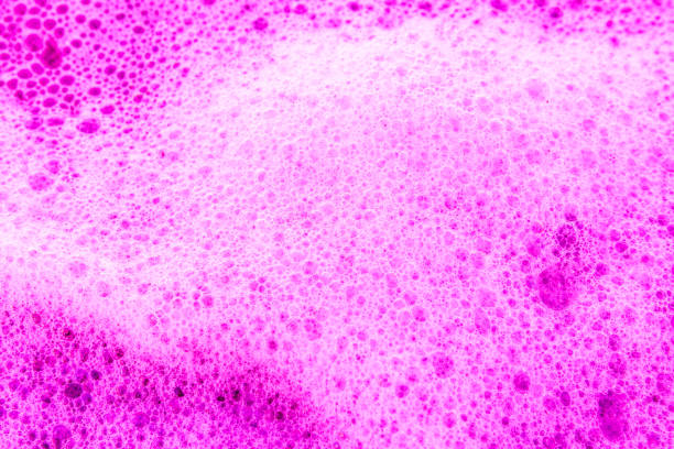 water bubble texture,pink background,pink soap foam background