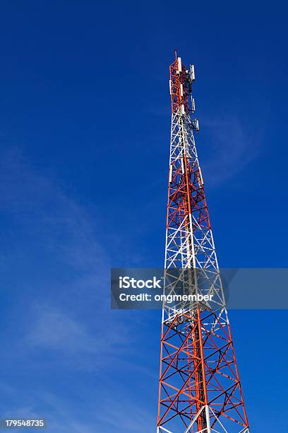 Communications Tower Stock Photo - Download Image Now - Animal Antenna, Antenna - Aerial, Backgrounds