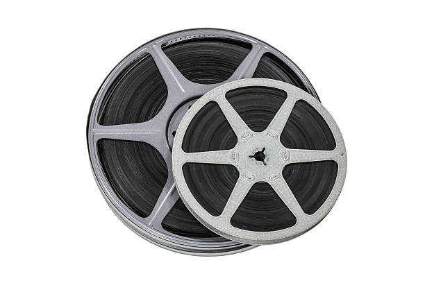 istock Vintage 8mm Film Reels Isolated 179549059
