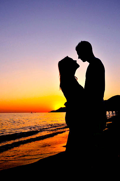 istock Young couple facing the future together 179550219