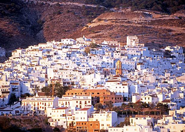 istock White village, Competa, Spain. 179552709