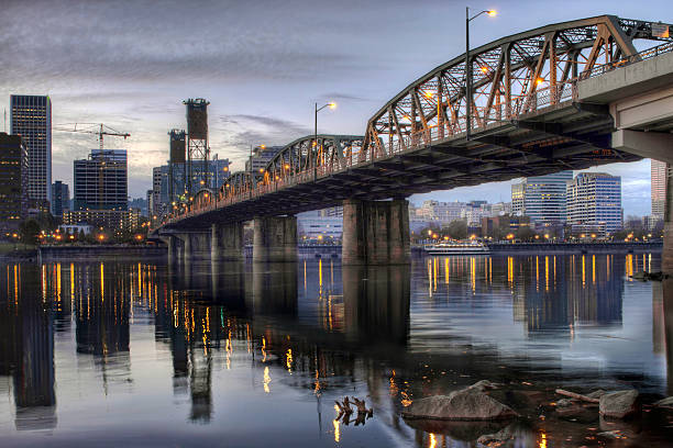 istock Hawthorne Bridge Across Willamette River by Portland Oregon Wate 179553478