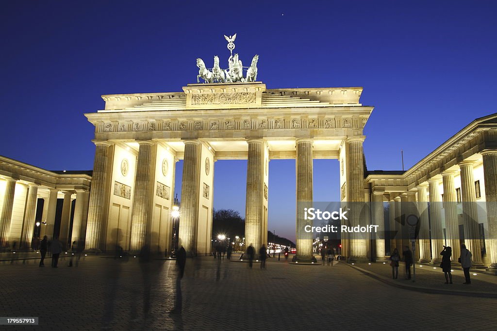 The Brandenburg Gate The Brandenburg Gate on Pariser Platz in Berlin Accessibility Stock Photo