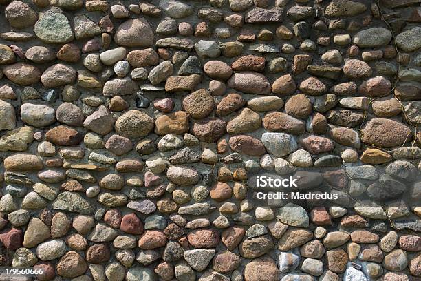 An Old Boulder Stone Wall Stock Photo - Download Image Now - Abstract, Architecture, Backgrounds