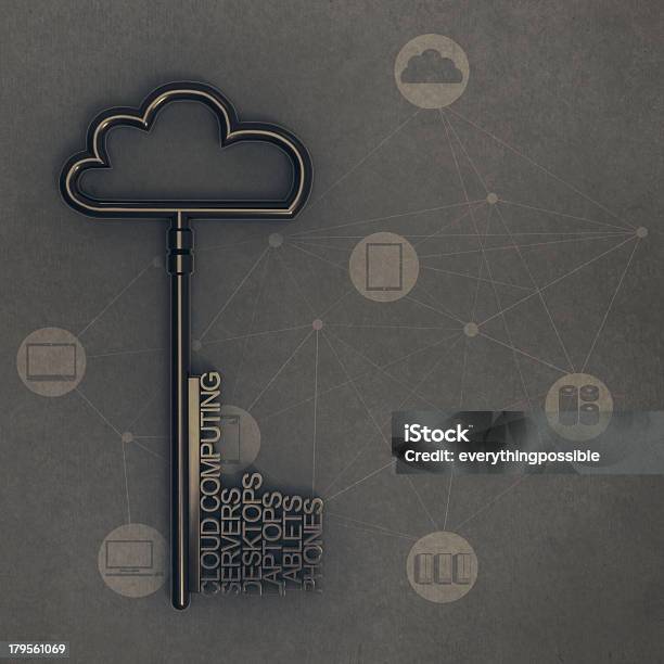Cloud Computing Diagramm Stockfoto und mehr Bilder von Cloud Computing - Cloud Computing, Computer, Daten