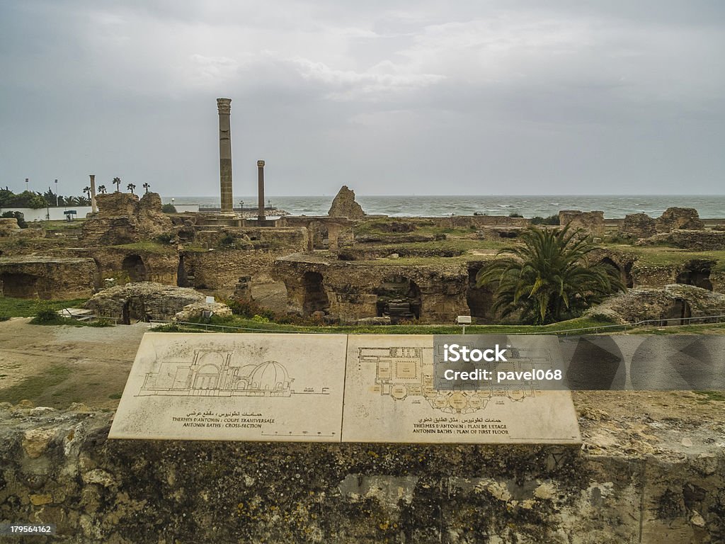 Les anciennes ruines de Carthage Tunisie - Photo de Afrique libre de droits