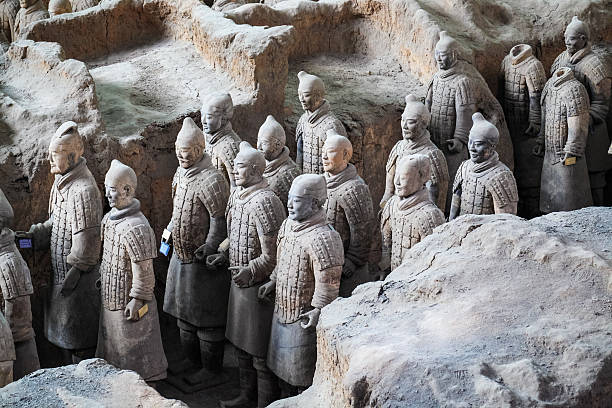 istock terracotta warriors of xian 179566891