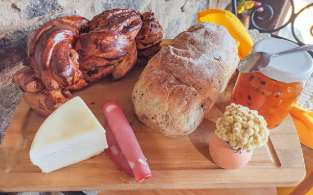 Breakfast table