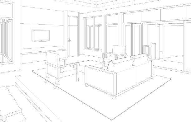 istock 3D illustration of residential project 1795688851