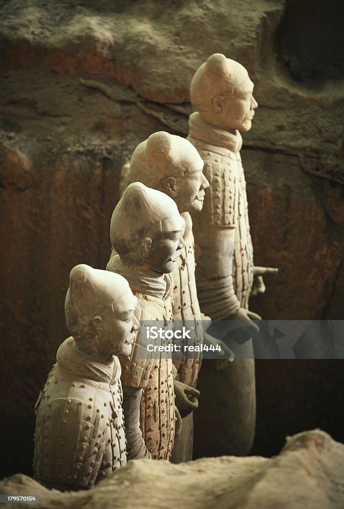 Terracota Warriors - Foto de stock de Anticuado libre de derechos