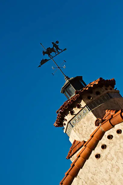 Photo of Scotty's castle in the Death Valley of California