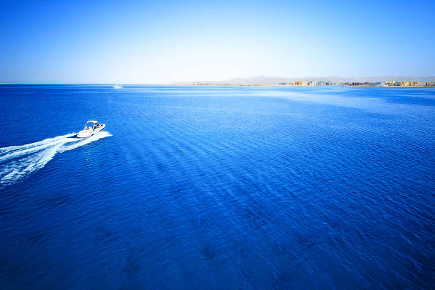 A big white yacht moored on the Ioanian sea, Greece.