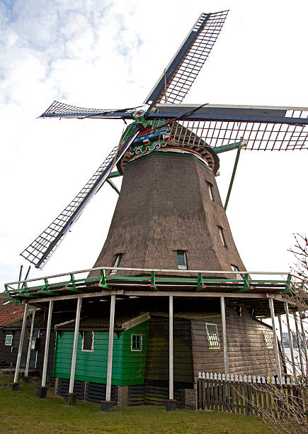 istock Windmills in Zaanse Schans museum 179577139