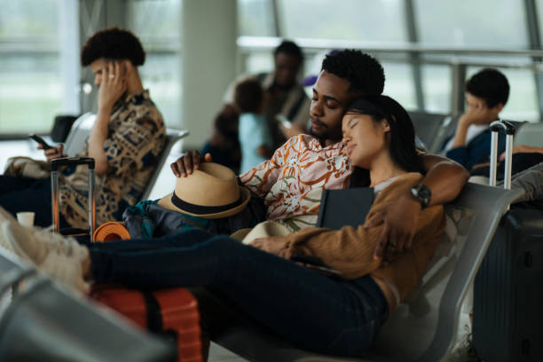 istock Cuddling at the airport 1795772242