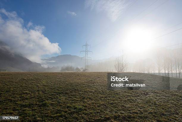 Electricity Pylon Stockfoto und mehr Bilder von Schweiz - Schweiz, Stromleitung, Alpen