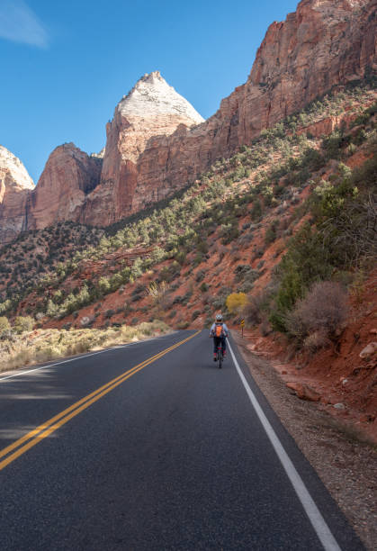 istock Biking in Zion National Park, Utah 1795810904