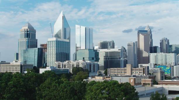 istock Drone Shot of Charlotte, NC 1795810908