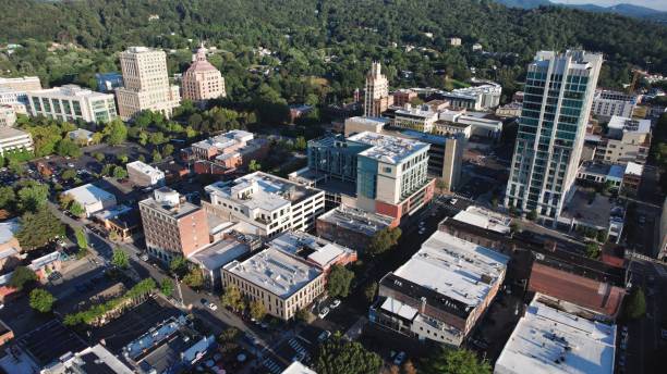 istock Drone View of Asheville, NC 1795832067