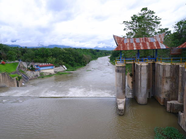 istock Batang gadis weir (Bendung Batang Gadis) in Panyabungan, Mandailing Natal 1795846206