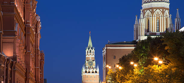 istock Moscow Kremlin by night, Russia 179585260
