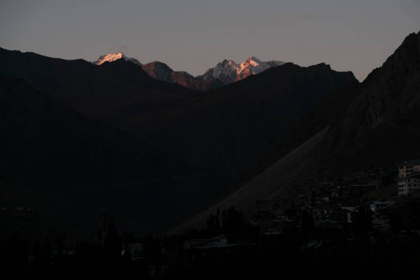 istock Magnificent view of Kargil area during sunrise 1795876310
