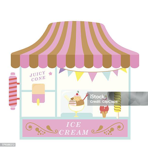 アイスクリームショップ - アイスクリームパーラーのベクターアート素材や画像を多数ご用意 - アイスクリームパーラー, アイスクリーム, アイスクリームコーン