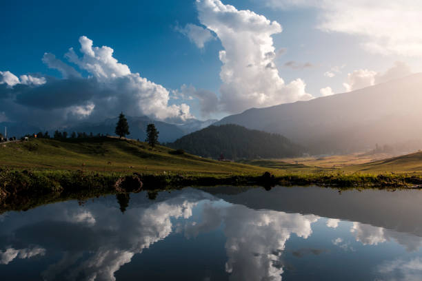 istock Magnificent view Gulmarg in kashmir in  the sunset time 1795887143
