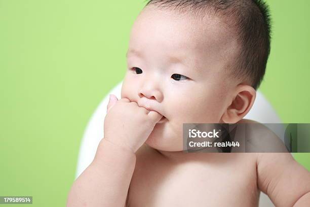 Ładny Asian Dziecka - zdjęcia stockowe i więcej obrazów 2-5 miesiące - 2-5 miesiące, 6 - 11 miesięcy, Azjaci