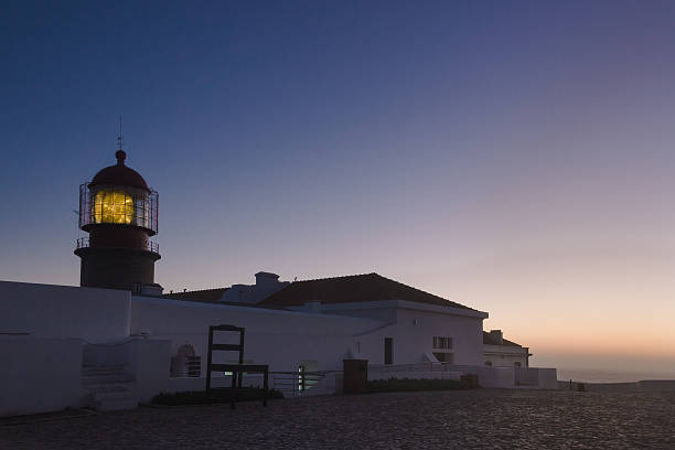 istock Last Light at Cabo de Sao Vicente Lighthouse 179589884
