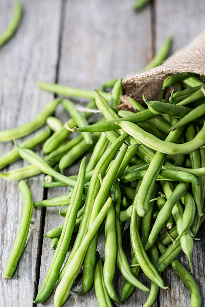 istock Green Beans on wood 179590086