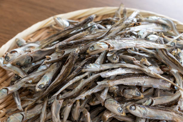 istock A pile of dried sardines on a bamboo colander 1795941535
