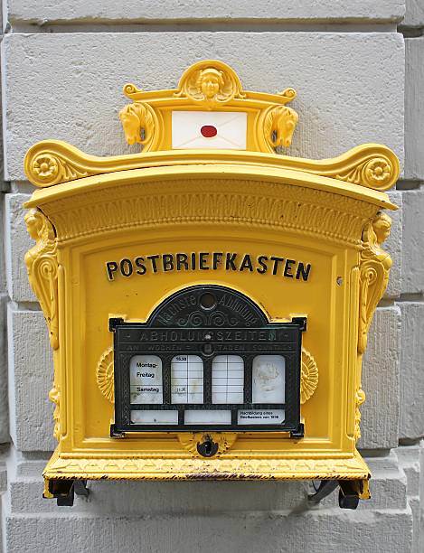 istock Postbriefkasten - historic german postbox anno 1896. 179599031