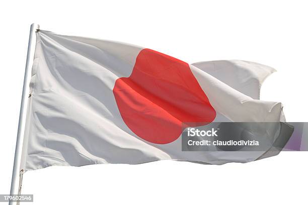 Foto de Bandeira Do Japão e mais fotos de stock de Bandeira - Bandeira, Bandeira Japonesa, Cultura Japonesa
