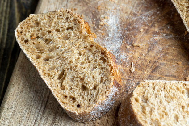 istock Dark wheat loaf of bread 1796075970
