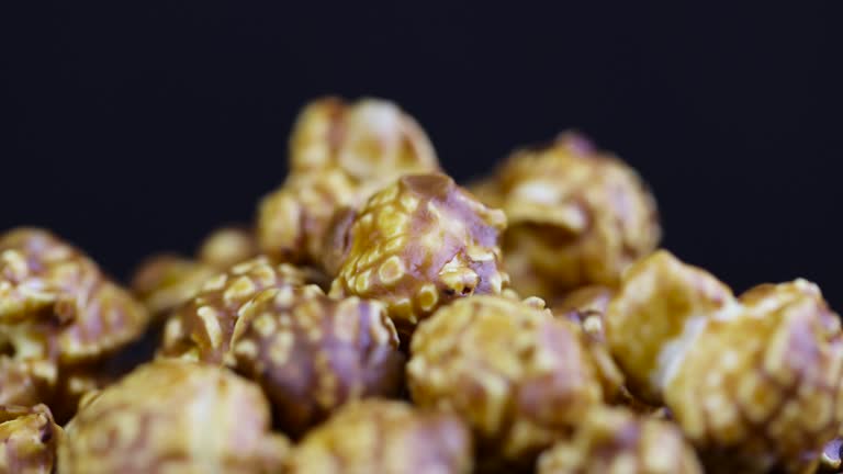 delicious sweet popcorn with lots of caramel