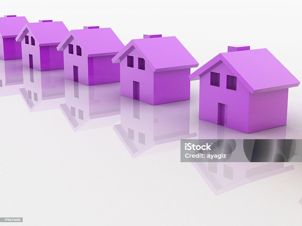 Pink house - Lizenzfrei Abmachung Stock-Foto