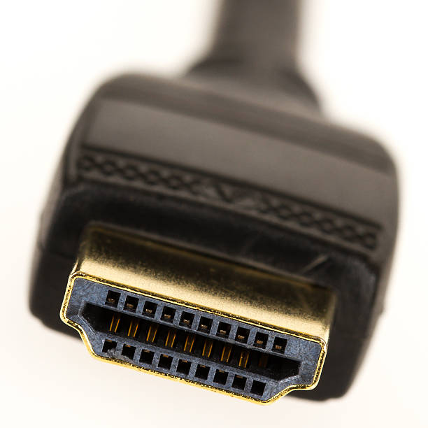 istock Close-up of hdmi cable 179614342