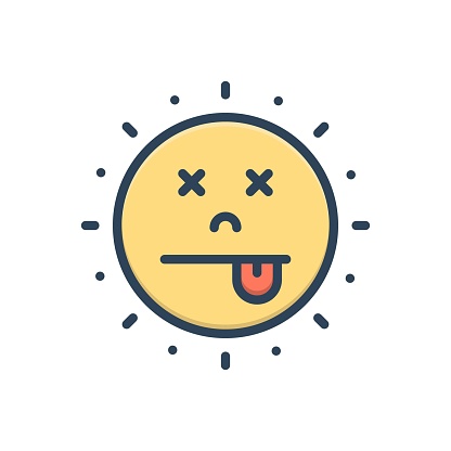 Icon for waste time, waste, worthless, dilly, dally, clock, time, emoji, tongue, licking