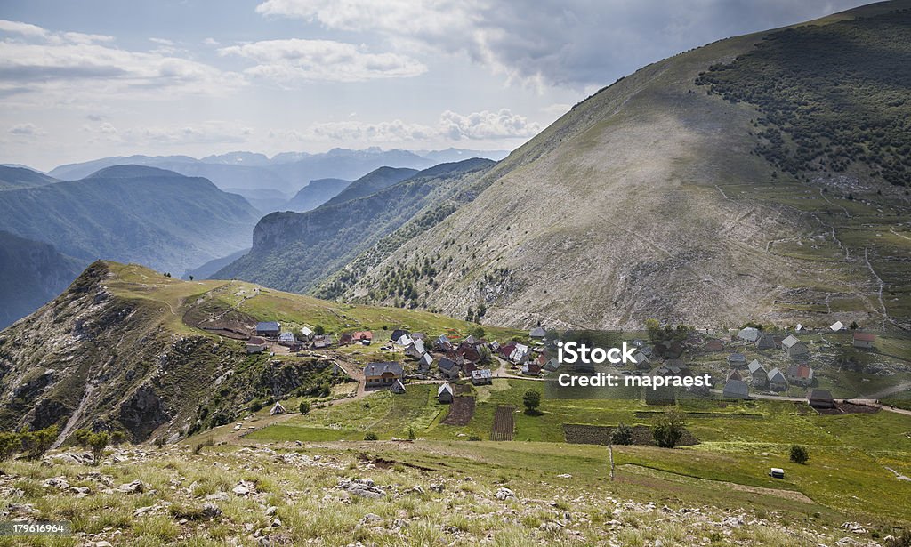 Lukomir, Bosnia and Herzegovina Lukomir, in the Bjelasnica massif, Bosnia and Herzegovina Village Stock Photo