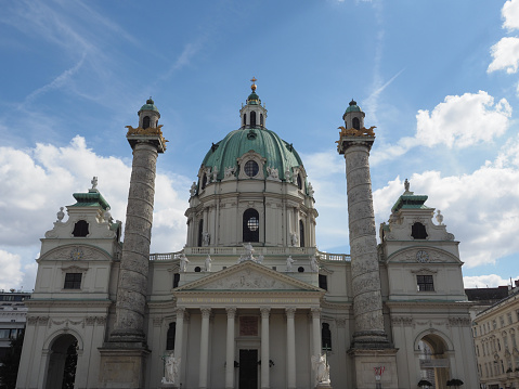 Saint Wenceslas Cathedral in Olomouc, Czech Republic.