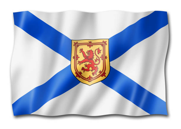 istock Nova Scotia province flag, Canada 1796184078