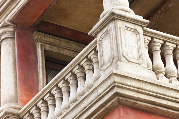istock Victorian Home Porch Railing Architecture 179622282