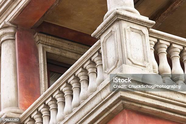 Victorian Home Porch Railing Architecture Stock Photo - Download Image Now - Architectural Column, Architecture, Bannister