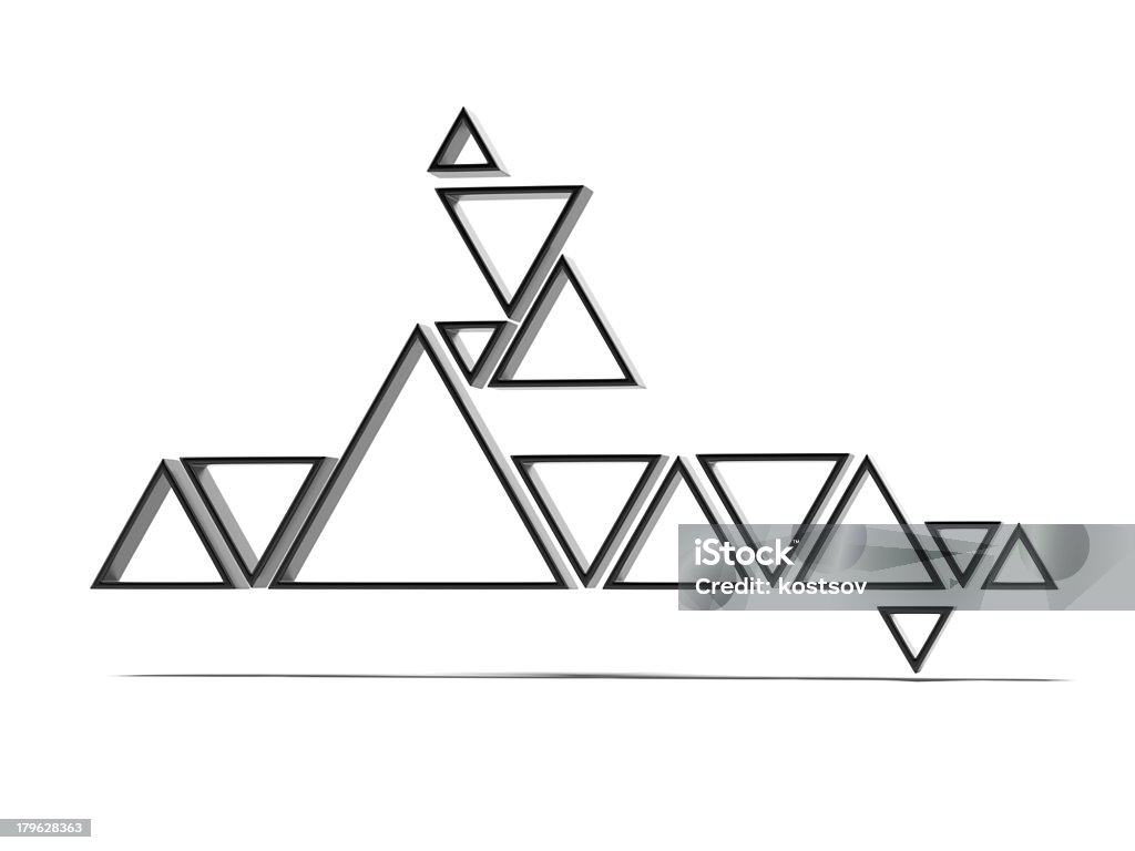 Abstrait Triangles - Photo de Affaires libre de droits